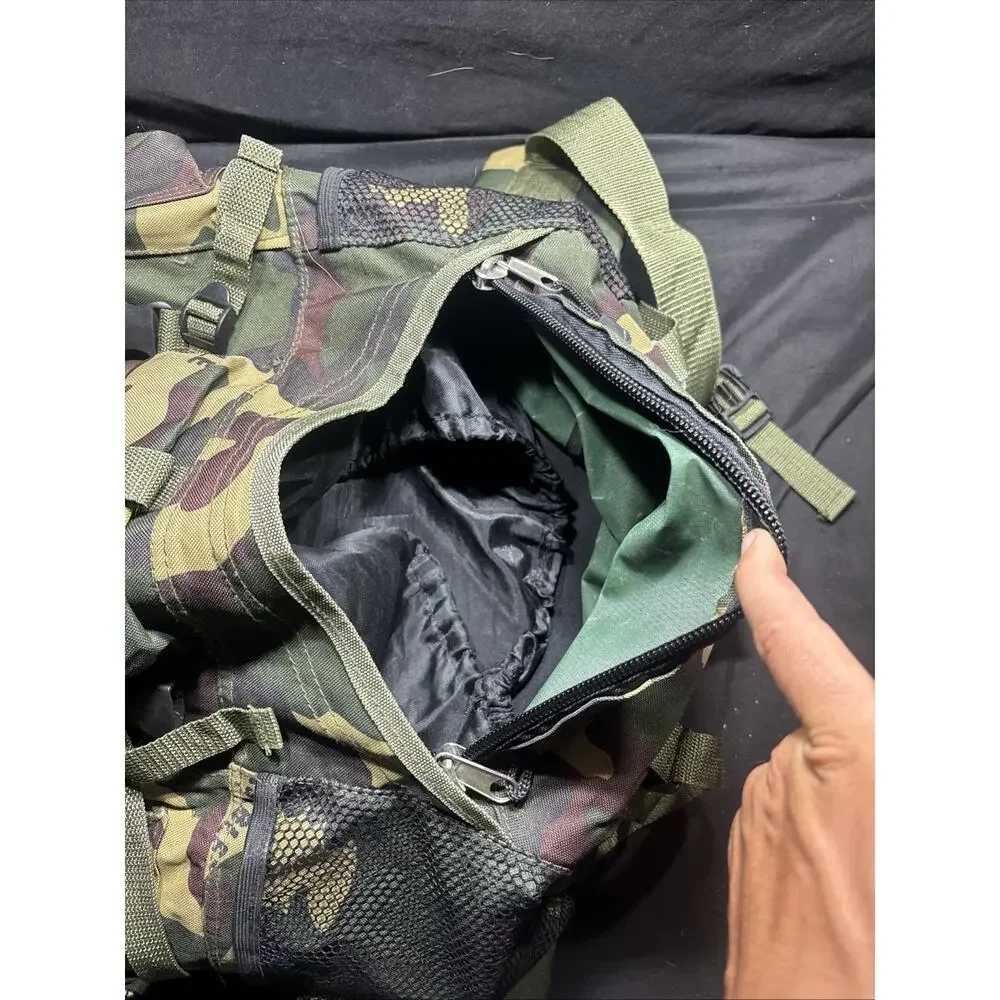 Heavy Duty Extreme Pak Camo Backpack Rucksack Hiking Camping Bug Out Bag